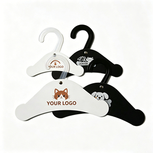 Impression personnalisée sur carton épais, design simple avec trous pour collier et laisse de chien, emballages pour sacs de laisse - Product Image 2