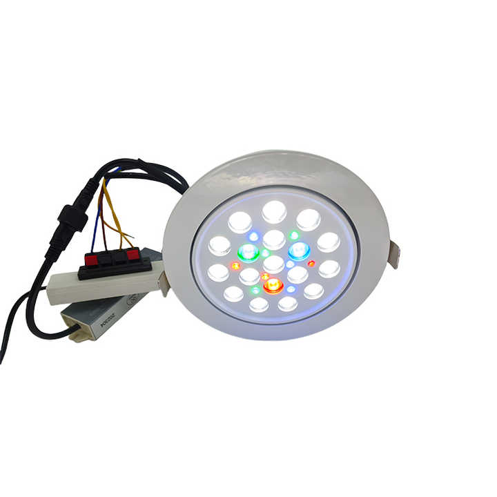 Led Rotating Lights Revolve Downlight for Jewelry Shop 36W