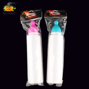 Biberón de Plástico para Disfraz de Halloween, Color Rosa y Azul, Accesorio para Disfraces de Fiesta - Product Image 1