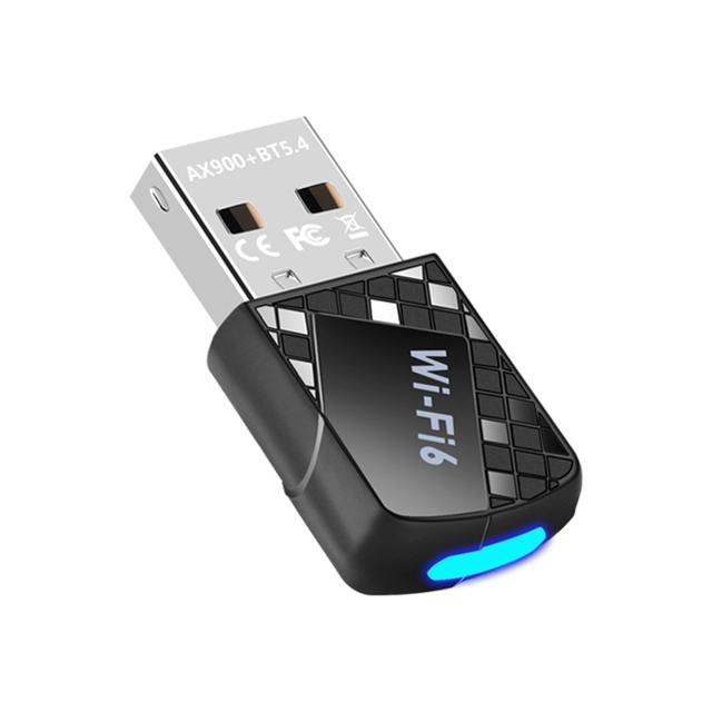 Portable Wifi 6 AX900 BT5.4 Driver Free Wireless Network Card USB Wifi Adapter for Laptop
