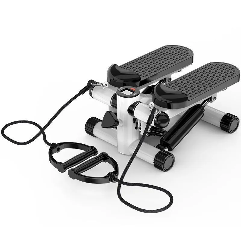 Fitness Gym Body Shaping sit-down aérobique escalier twist mini stepper de sol avec poignées de bandes de résistance