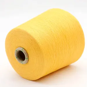 批发高韧性染色纤维纱32S/2软70% 再生涤纶30% 粘胶混纺纱毛衣针织