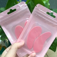 Coussinets sous les yeux réutilisables patchs oculaires de marque privée pour extensions de cils collants