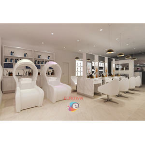 Restaurante personalizado peluca mostrador barbería muebles/centro de bolos Diseño de Interiores quiosco salón <span class=keywords><strong>corte</strong></span> para centro de entretenimiento - Product Image 1