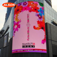 SMD2525 P6.67 modul Display LED luar ruangan 320*160mm kecerahan tinggi tahan cuaca tahan UV tahan air sudut pandang lebar panjang