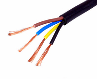 RVV 4-adriges Flexibles Kupferkabel 300/500V PE-Isolierte Heizungs-Elektrokabel