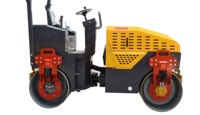 Compacteur vibrant à double tambour pour projets routiers municipaux