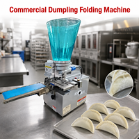 Machine à plier les raviolis commerciale 1500 PCS/H, machine semi-automatique pour la fabrication de gyozas pour restaurants et petites entreprises alimentaires