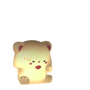 Lámpara de Noche Infantil de Silicona con Diseño de Oso de Peluche Fantasma, Creativa, Linda y Personalizada, con Luz Brillante para la Mesita de Noche - Product Image 5