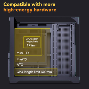 Computador Desktop <span class=keywords><strong>Gamer</strong></span> SNOWMAN de Alta Qualidade, Gabinete ATX para Jogos e Estrutura de Chassi & Gabinete Full Tower - Product Image 5