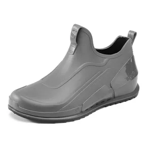 Nova chegada modelo atacado barato crianças botas botas de chuva crianças impermeável slip-on jardim sapatos homem cozinha preço baixo fábrica