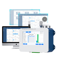 Contador de partículas multicanal Sistema de monitoreo de partículas de polvo Taller Probador de limpieza del aire Monitoreo de partículas de polvo en línea
