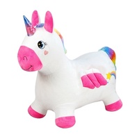 Vente en gros PVC & Plastique Animal Hopper Bounce Gonflable Cerf Jouet de sport de plein air pour enfants de 2 ans