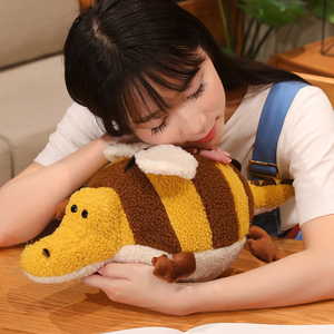 <span class=keywords><strong>Peluche</strong></span> ange crocodile créative de <span class=keywords><strong>50</strong></span> <span class=keywords><strong>cm</strong></span>, jouet en <span class=keywords><strong>peluche</strong></span> doux, poupée compagnon, cadeau d'anniversaire, vente directe d'usine, vente en gros - Product Image 2