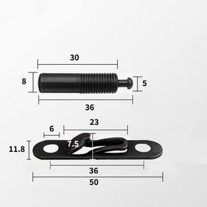 ตัวเชื่อมต่อแผ่นไม้สองชั้นแบบไร้รูยี่ห้อ GQK ผลิตจากเหล็กกล้าคาร์บอนที่แข็งแรง มองไม่เห็นรอยต่อ เหมาะสำหรับตู้เสื้อผ้า ดีไซน์ทันสมัย เรียบง่าย ใช้งานง่าย - Product Image 3