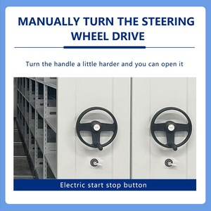 Sistema de almacenamiento de maquinaria industrial de acero con marco móvil moderno Unidad de Marco compacto Estante de almacenamiento de puerta lateral completamente cerrado - Product Image 3