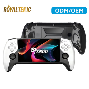เครื่องเล่นเกมพกพา SF3500 <span class=keywords><strong>Retro</strong></span> พร้อมจอยสติ๊ก 3 มิติคู่ หน้าจอ HD ขนาด 5.0 นิ้ว ระบบ Linux อุปกรณ์เล่นเกมพกพา - Product Image 3
