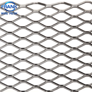 <span class=keywords><strong>Grillage</strong></span> métallique expansé en aluminium/galvanisé à forte résistance, épaisseur <span class=keywords><strong>2</strong></span>~4 mm, ouvertures 15*30 mm, 20*40 mm, pour plateformes et planches d'échafaudage - Product Image 1