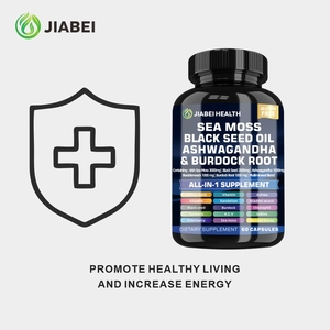 OEM kapsul rumput laut vitamin kompleks mineral imitas Booster suplemen Label pribadi pabrik grosir - Product Image 2