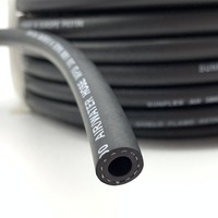 Manguera Industrial Multiusos de Caucho Sintético Resistente al Aceite, Alta Presión, Reforzada con Alambre de Acero, Servicio de Corte