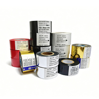 SCF-900 30mm*100m Hete-stempel lint van PET-materiaal, rol, hoge temperatuur, kleurcoderingslint voor het printen van vervaldatummen