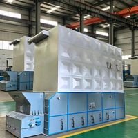 Caldera de Aceite Térmico Industrial YLW de Alta Eficiencia, Totalmente Automática, para Calefacción con Biomasa de Carbón y Leña, con Transportador de Cal Orgánico