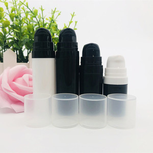 Loción Crema Probador Vial 5ml 10ml 15ml Plástico Rosa Azul Negro Blanco Viales Loción vacía Muestras Botellas - Product Image 6