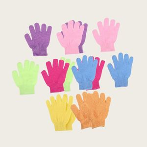 Hot Sale <b>Body</b> Scrubber Nylon Bath Glove Custom Exfoliating Gloves Bath Mitt Shower Exfoliating Gloves - Product Image 3
