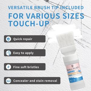 Benming 2025สีแปรงทาสีผนังพร้อมแปรงเป็นหนึ่งชุด-สีซ่อมแซมผนังสำหรับผนังบ้านภายใน - Product Image 4