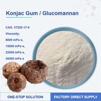 JULYHEALTH Fournisseur de Glucomannane de Qualité Alimentaire, Gomme de Konjac, Fibre Alimentaire, Poudre de Substitut de Repas, Épaississant à Haute Viscosité