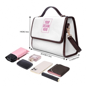 Nuevo diseño, personalizado, Multicolor, Pua Manu, estampados a la moda, cuero de alta calidad, bolso de sillín para mujer, bolso cruzado, estampado a pedido - Product Image 6