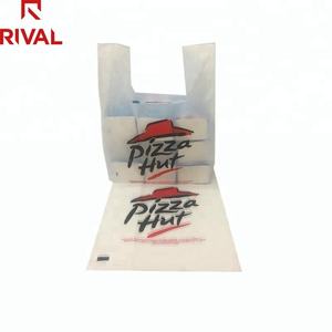 ถุงพลาสติก HDPE/LDPE ราคาถูก สำหรับใส่ของช้อปปิ้ง/ซื้อของชำ/ขายปลีก  แบบเสื้อยืด  พร้อมพิมพ์โลโก้ตามสั่ง - Product Image 6