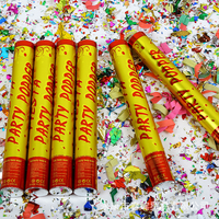 Tubes à fleurs rotatifs Party Popper Pétards de mariage à main Direct Factory Wholesale canon à confettis