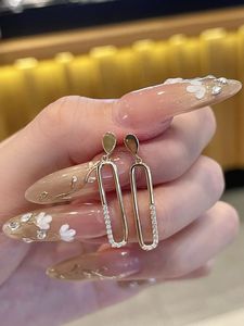 Pendientes de Oro de 18k de Lujo Xinfly, Joyería Nupcial para Boda, Regalo con Diamante, Hipoalergénicos y Duraderos para Piel Sensible - Product Image 2