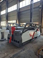 CNC Elektrische 12x2500mm 4-Rollen-Blechbiegemaschine Eisenblech-Walzmaschine