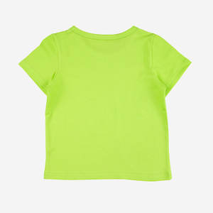 T-shirt en polyester/coton respirant et écologique sur mesure pour garçons et filles, avec logo personnalisé imprimé, manches courtes, décontracté, vente en gros - Product Image 2