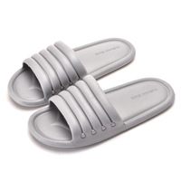 Sandales antidérapantes unisexes à semelle souple en EVA, chaussures antidérapantes de plage, chaussures de salle de bain à semelle en caoutchouc, chaussures de printemps pour hommes