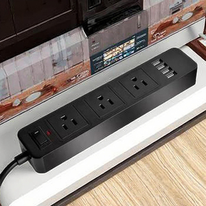 ปลั๊กพ่วงไฟฟ้าแบบ 3 ทาง 4 พอร์ต USB รุ่น JW301 ขายดีที่สุด พร้อมเต้ารับไฟฟ้าแบบ UK - Product Image 2