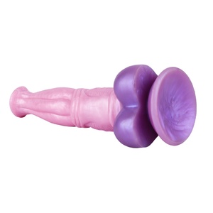 9.8in Huge Fantasy Horse <b>Dildo</b> Soft Silicone Colorful Adult Sex Toys for Women Vaginal Massager Anal Dilator Women Gay - Product Image 2
