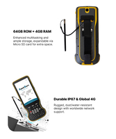 Apeks CS5I 9000mAh Baterai Tahan Lama Perangkat Genggam RTK GNSS GPS Pengumpul Data OEM Android 12 4GB RAM+64GB ROM