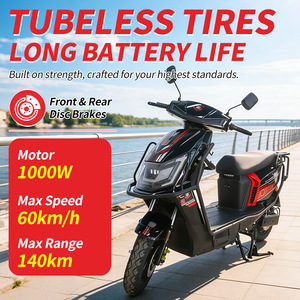 Vente en gros de trottinettes électriques avec batterie amovible 60V32Ah 1000W pour les trajets domicile-travail, la livraison, les courses et les trajets scolaires pour PH MY TH VN - Product Image 1