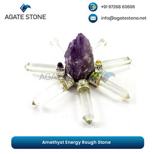 Generador de Energía de Cuarzo Amatista Crudo al por Mayor, un Cristal de Reiki Pulido para Sanación, Amor y Decoración Espiritual - Product Image 2