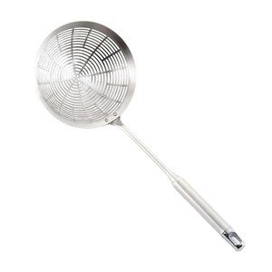 Stainless Steel Frying Strainer Large Long Handle Noodle Dumpling Strainer Household Kitchen Tool - Product Image 5