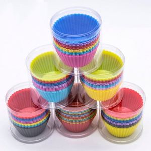 Non-Stick <b>Silicone</b> Muffin Cups for Pastry Customized <b>Silicone</b> <b>Baking</b> Mold Muffin Cups Wholesale Reusable Cup Cake - Product Image 4