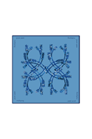 Tapis de Mahjong Moderne en Néoprène West Wind Écologique Imperméable pour 4 Joueurs Bleu Marine/Maroon/Orange/Rouge/Bleu Ciel/Vert Personnalisé
