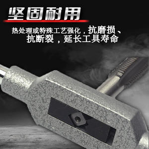 Jeu de tarauds et filières en acier de haute qualité, outils comprenant des filières rondes et des clés à tarauds filetés - Product Image 2