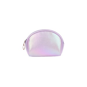 Borsa da donna di grande capacità per il trucco con cerniera in PVC custodia a mano per rossetto Shell Mini cosmetici di bellezza modello nuovo grande - Product Image 1