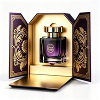Boîte cadeau de luxe personnalisée avec logo, en carton rigide, aimantée, pour produits de soin de la peau, parfums et bougies
