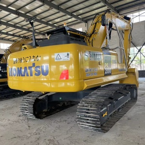 รถขุดมือสองนำเข้าจากญี่ปุ่น โคมัตสุ PC200 น้ำหนัก 20 ตัน ราคาดีที่สุดสำหรับขาย ชั่วโมงการทำงานต่ำ - Product Image 2