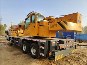 Grúa sobre Camión Usada de 40m, Grúa Móvil de 25 Toneladas con Gran Altura de Elevación, Componentes Principales Incluidos: Caja de Cambios, Motor, Rodamientos - Product Image 3